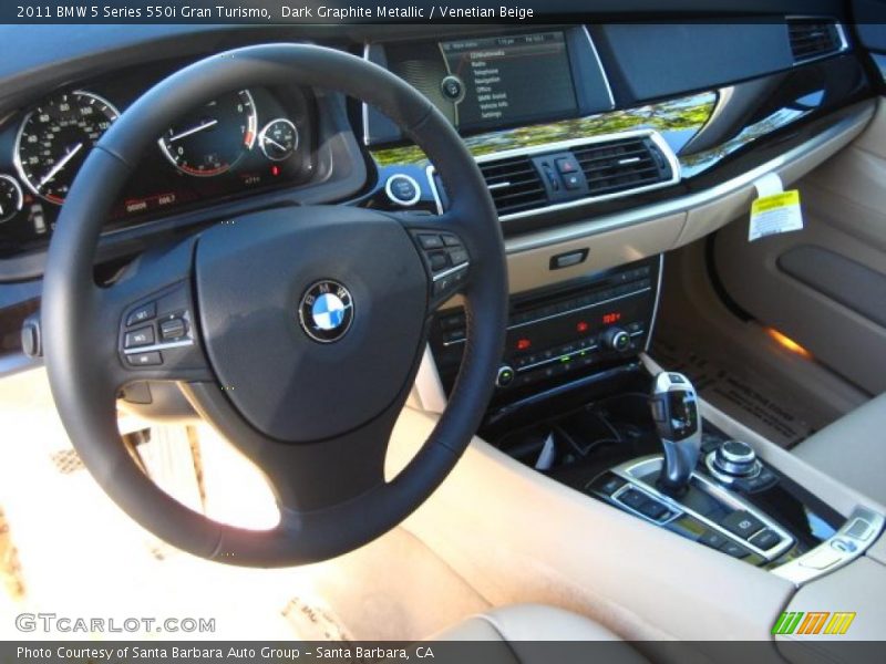 Venetian Beige Interior - 2011 5 Series 550i Gran Turismo 