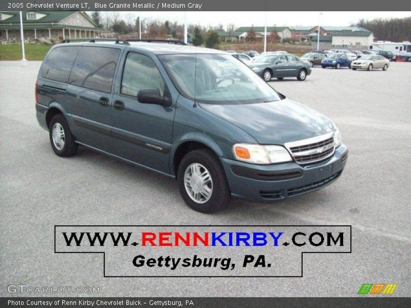 Blue Granite Metallic / Medium Gray 2005 Chevrolet Venture LT