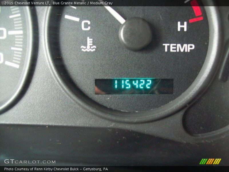 Blue Granite Metallic / Medium Gray 2005 Chevrolet Venture LT