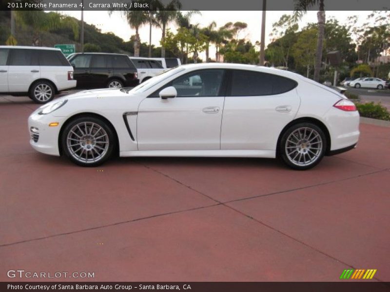  2011 Panamera 4 Carrara White