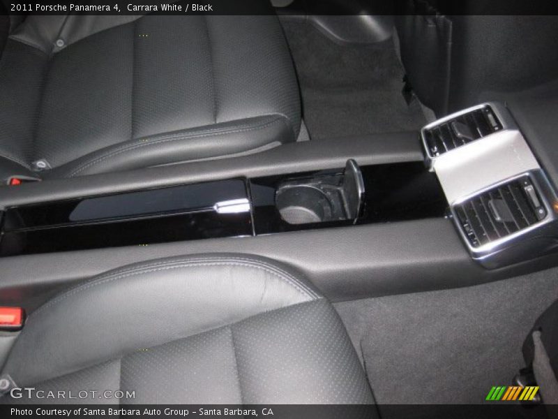 Carrara White / Black 2011 Porsche Panamera 4