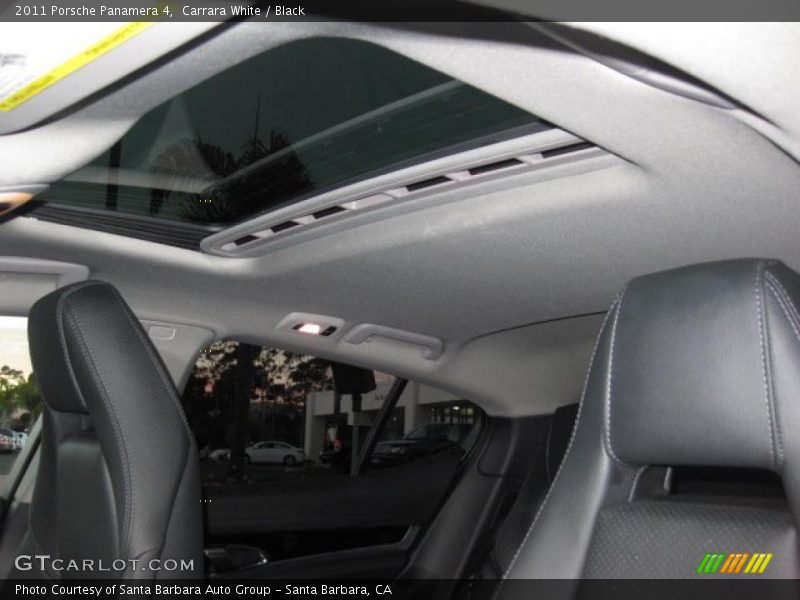 Sunroof of 2011 Panamera 4