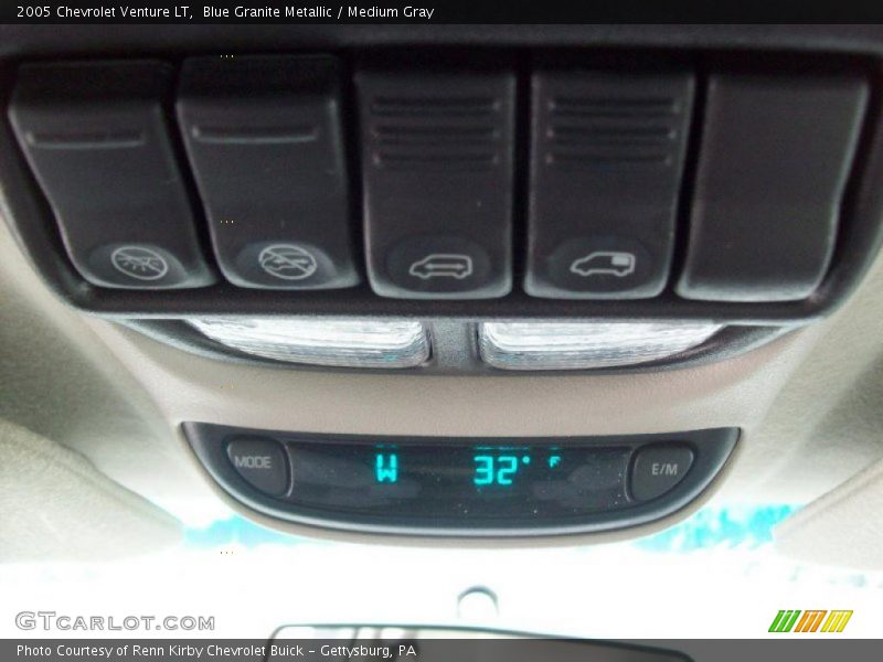 Controls of 2005 Venture LT