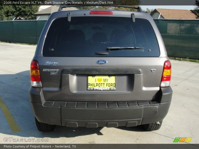 Dark Shadow Grey Metallic / Medium/Dark Flint 2006 Ford Escape XLT V6