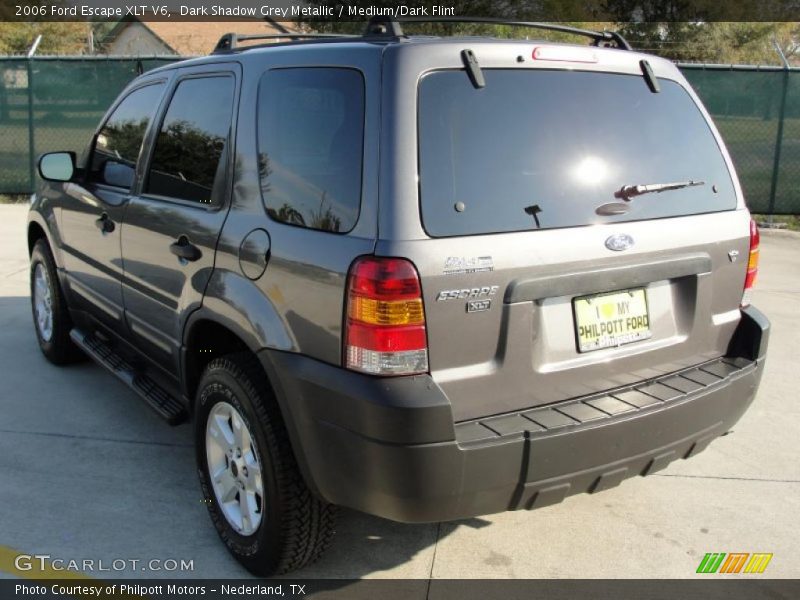 Dark Shadow Grey Metallic / Medium/Dark Flint 2006 Ford Escape XLT V6