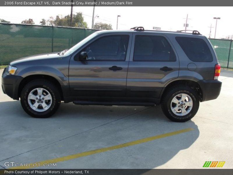 Dark Shadow Grey Metallic / Medium/Dark Flint 2006 Ford Escape XLT V6