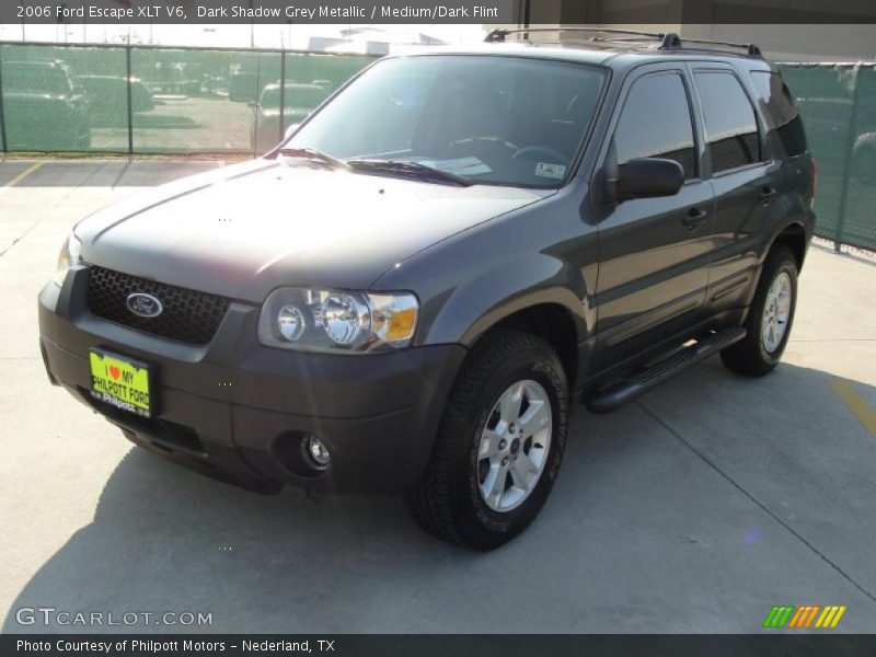 Dark Shadow Grey Metallic / Medium/Dark Flint 2006 Ford Escape XLT V6