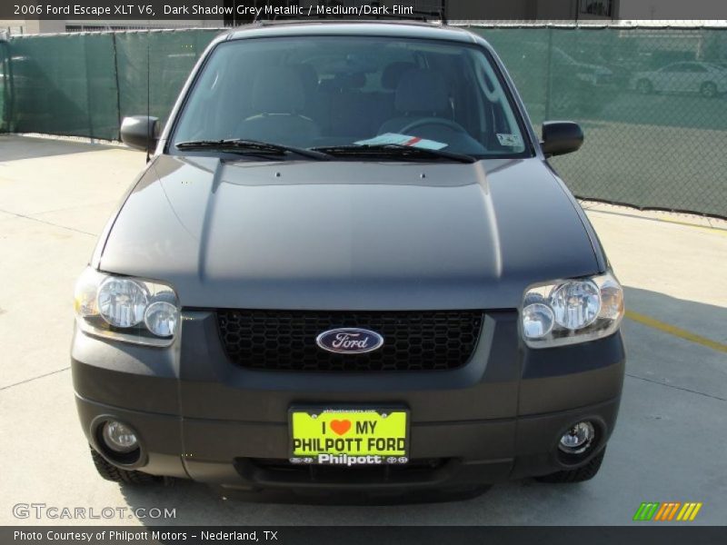 Dark Shadow Grey Metallic / Medium/Dark Flint 2006 Ford Escape XLT V6