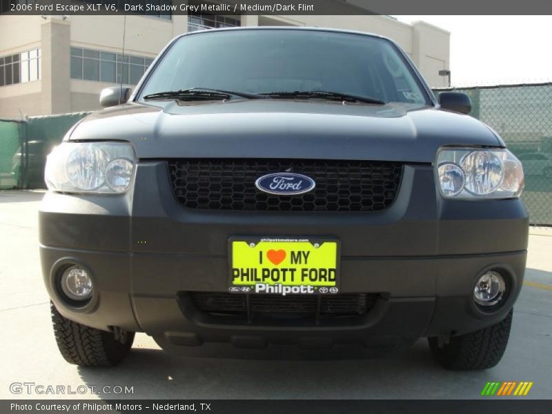 Dark Shadow Grey Metallic / Medium/Dark Flint 2006 Ford Escape XLT V6