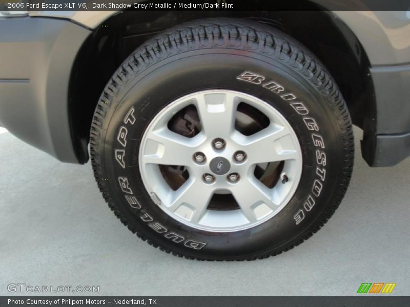 Dark Shadow Grey Metallic / Medium/Dark Flint 2006 Ford Escape XLT V6