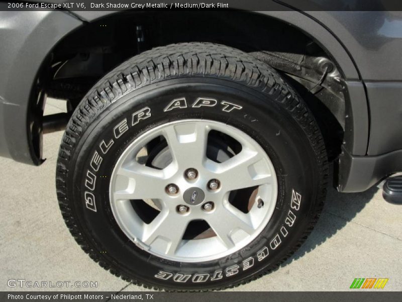 Dark Shadow Grey Metallic / Medium/Dark Flint 2006 Ford Escape XLT V6