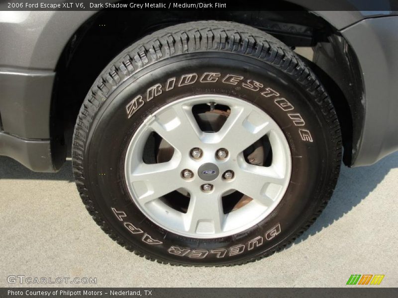 Dark Shadow Grey Metallic / Medium/Dark Flint 2006 Ford Escape XLT V6