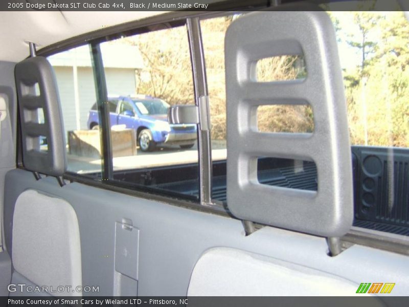 Black / Medium Slate Gray 2005 Dodge Dakota SLT Club Cab 4x4
