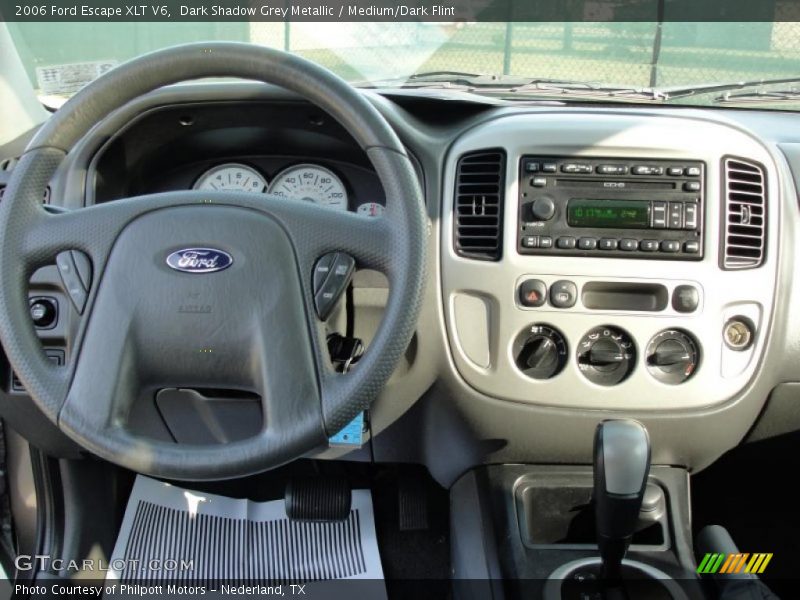 Dark Shadow Grey Metallic / Medium/Dark Flint 2006 Ford Escape XLT V6