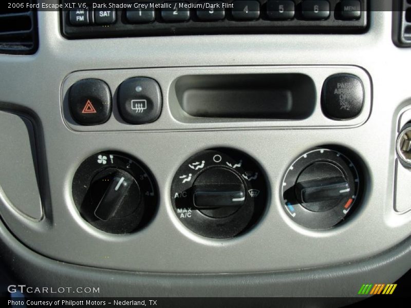 Dark Shadow Grey Metallic / Medium/Dark Flint 2006 Ford Escape XLT V6