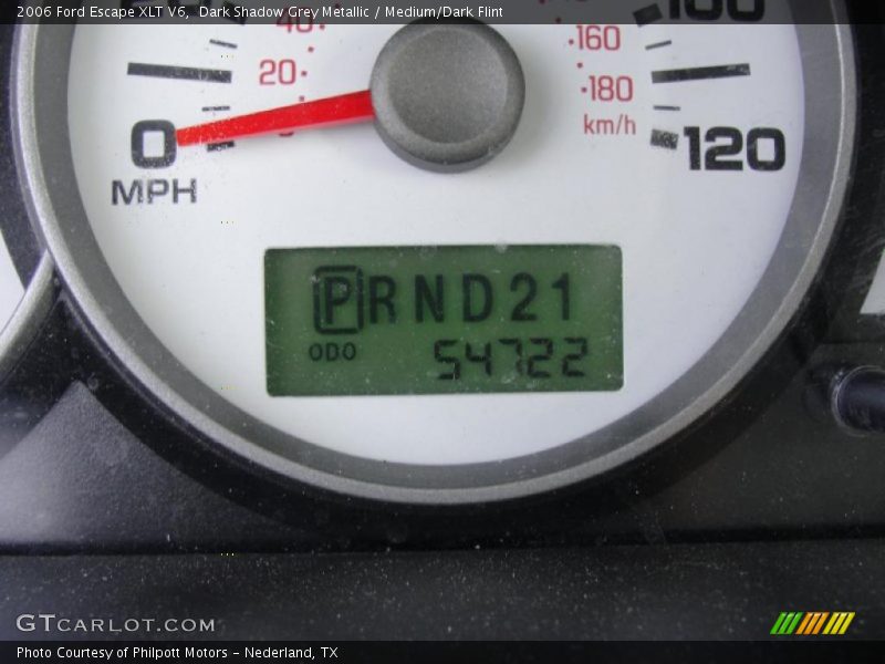 Dark Shadow Grey Metallic / Medium/Dark Flint 2006 Ford Escape XLT V6