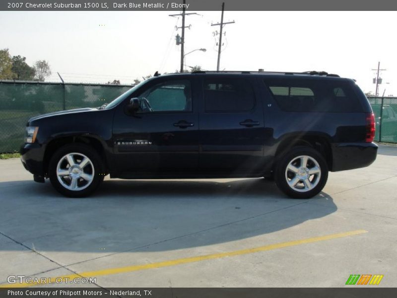 Dark Blue Metallic / Ebony 2007 Chevrolet Suburban 1500 LS