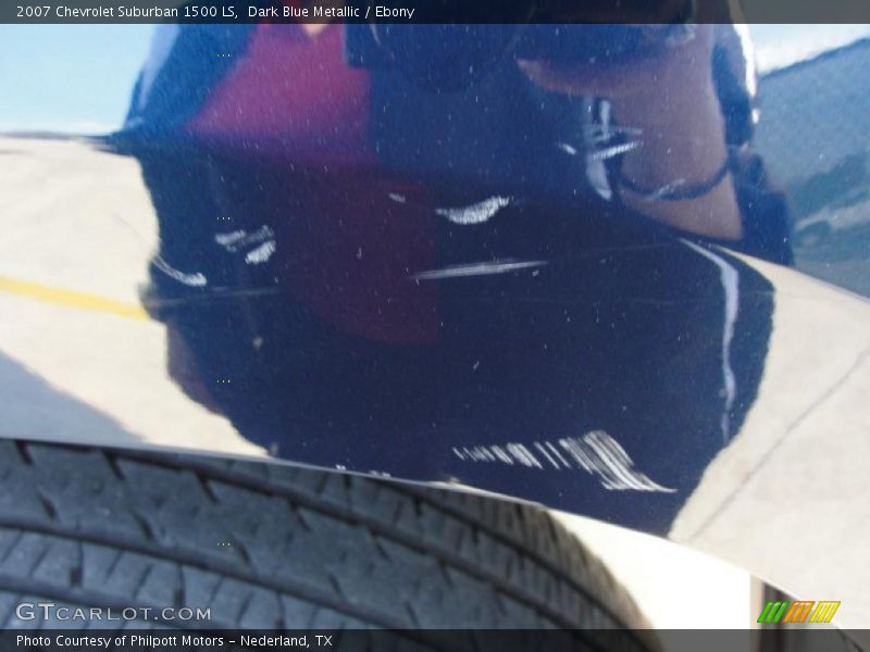 Dark Blue Metallic / Ebony 2007 Chevrolet Suburban 1500 LS