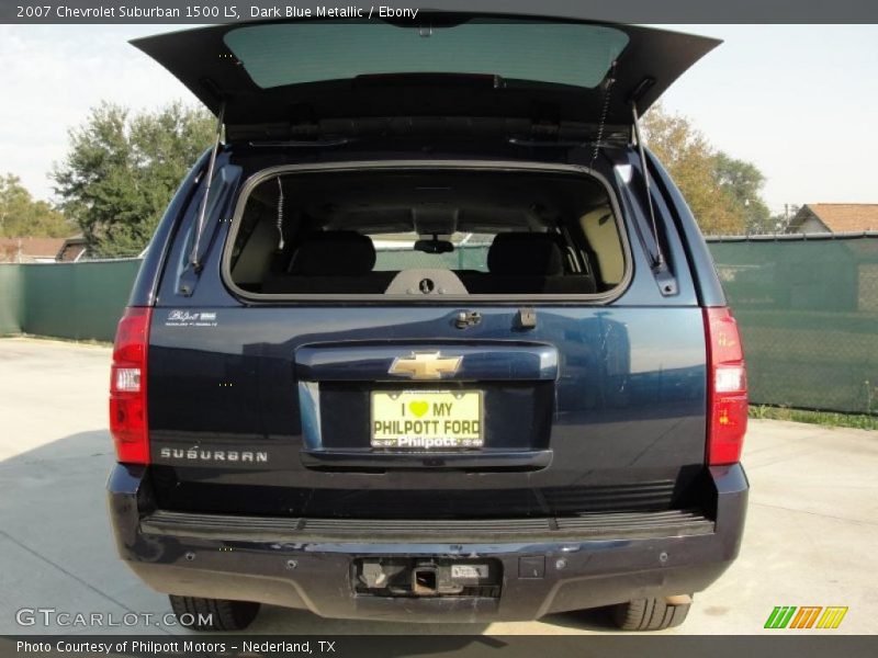 Dark Blue Metallic / Ebony 2007 Chevrolet Suburban 1500 LS