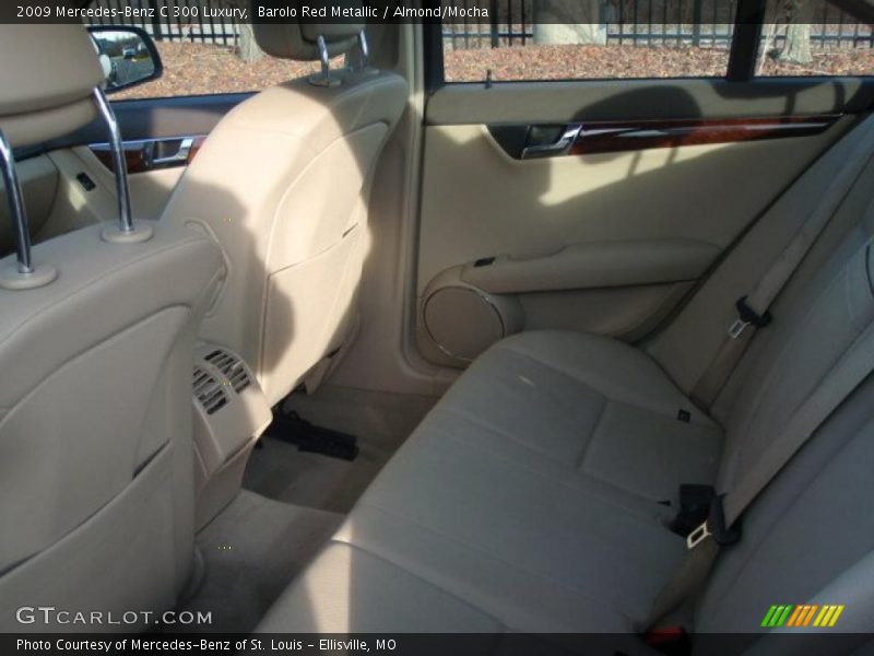 Barolo Red Metallic / Almond/Mocha 2009 Mercedes-Benz C 300 Luxury