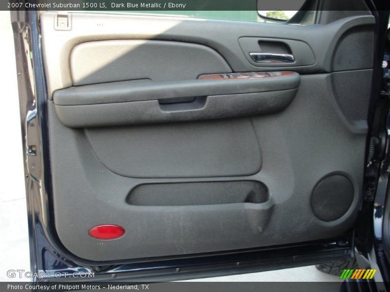 Dark Blue Metallic / Ebony 2007 Chevrolet Suburban 1500 LS