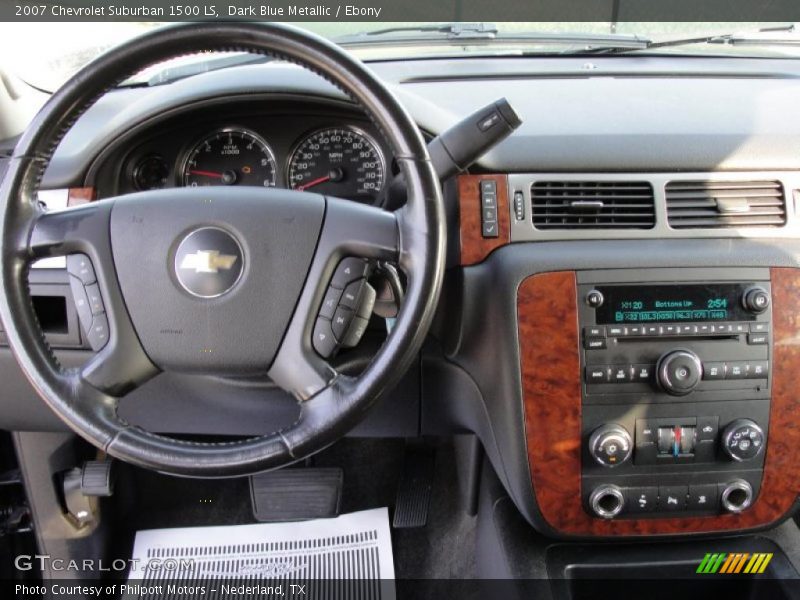 Dark Blue Metallic / Ebony 2007 Chevrolet Suburban 1500 LS