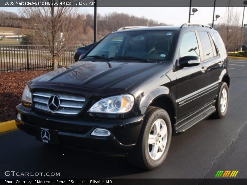Black / Ash 2005 Mercedes-Benz ML 350 4Matic