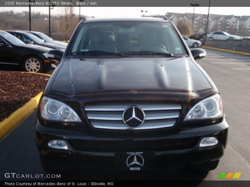 Black / Ash 2005 Mercedes-Benz ML 350 4Matic