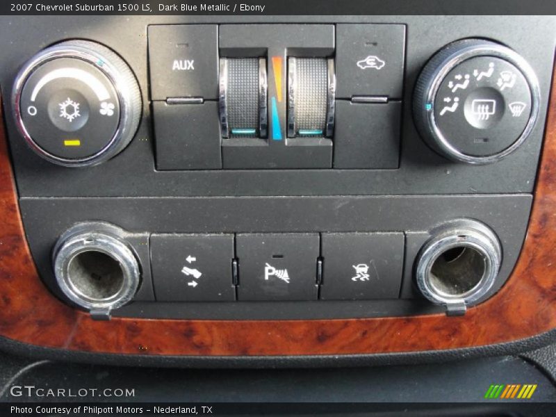 Controls of 2007 Suburban 1500 LS