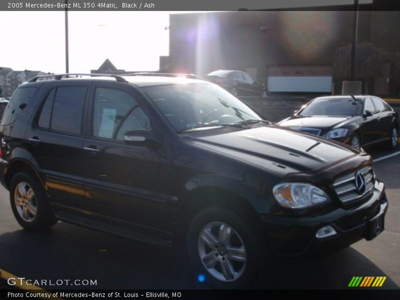 Black / Ash 2005 Mercedes-Benz ML 350 4Matic