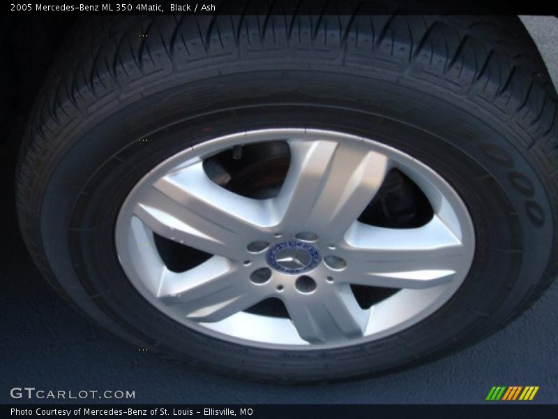 Black / Ash 2005 Mercedes-Benz ML 350 4Matic