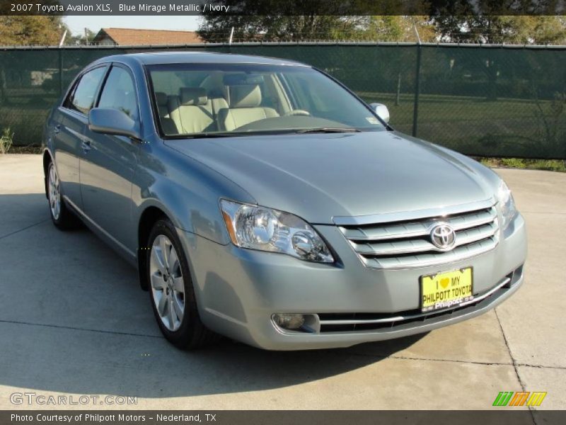 Blue Mirage Metallic / Ivory 2007 Toyota Avalon XLS
