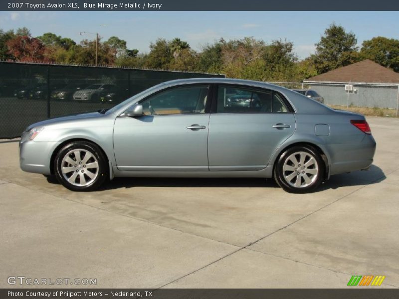 Blue Mirage Metallic / Ivory 2007 Toyota Avalon XLS