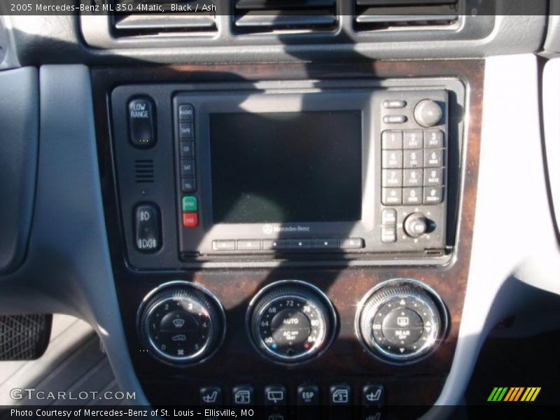 Black / Ash 2005 Mercedes-Benz ML 350 4Matic