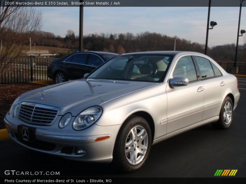 Brilliant Silver Metallic / Ash 2006 Mercedes-Benz E 350 Sedan