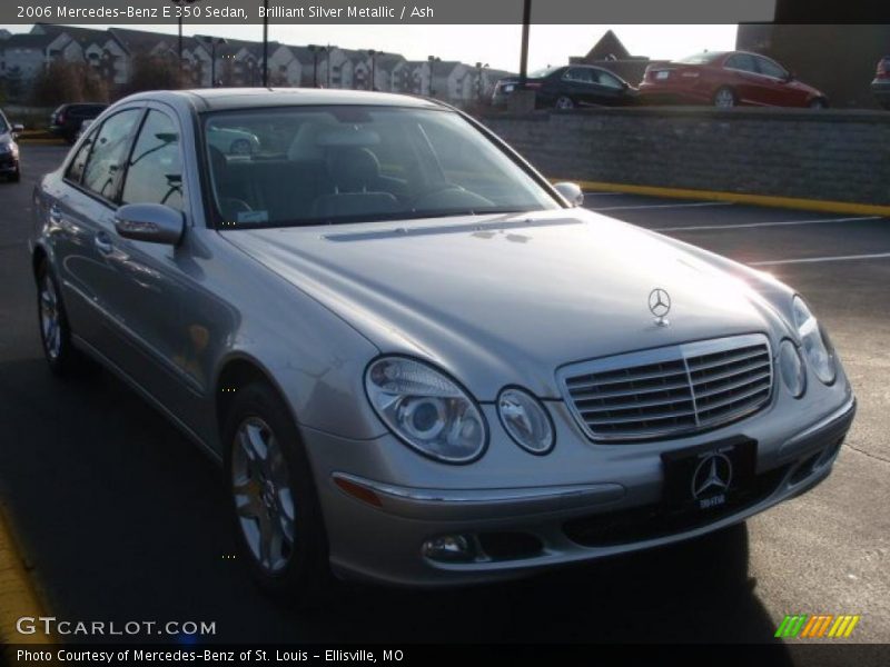 Brilliant Silver Metallic / Ash 2006 Mercedes-Benz E 350 Sedan
