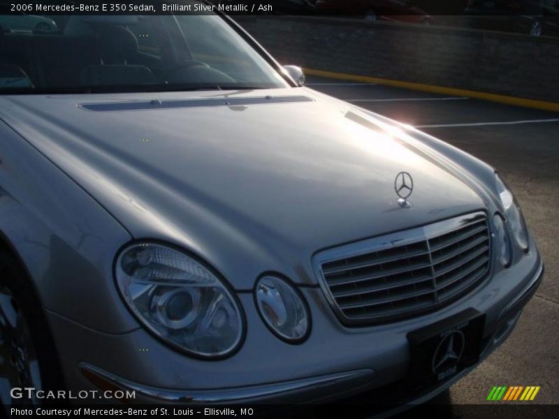 Brilliant Silver Metallic / Ash 2006 Mercedes-Benz E 350 Sedan