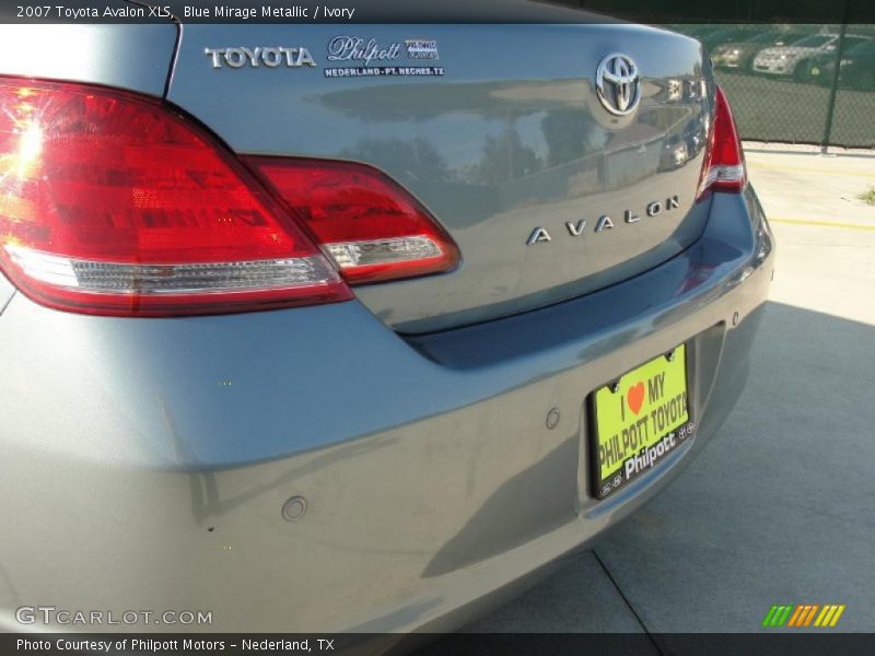 Blue Mirage Metallic / Ivory 2007 Toyota Avalon XLS
