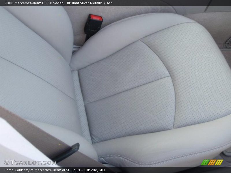 Brilliant Silver Metallic / Ash 2006 Mercedes-Benz E 350 Sedan