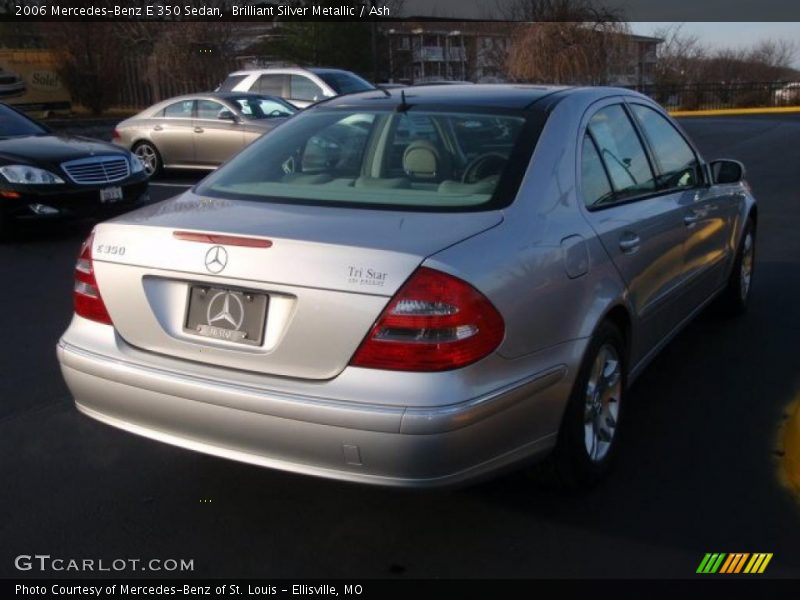 Brilliant Silver Metallic / Ash 2006 Mercedes-Benz E 350 Sedan