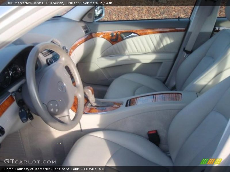 Brilliant Silver Metallic / Ash 2006 Mercedes-Benz E 350 Sedan