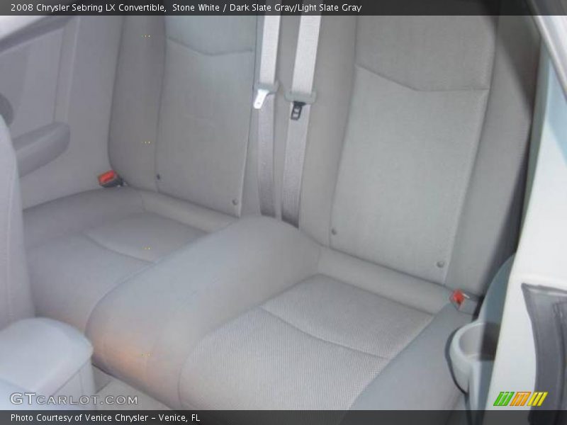 Stone White / Dark Slate Gray/Light Slate Gray 2008 Chrysler Sebring LX Convertible