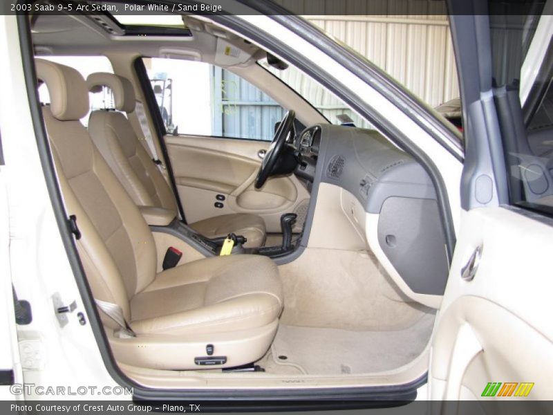  2003 9-5 Arc Sedan Sand Beige Interior