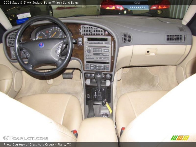 Dashboard of 2003 9-5 Arc Sedan