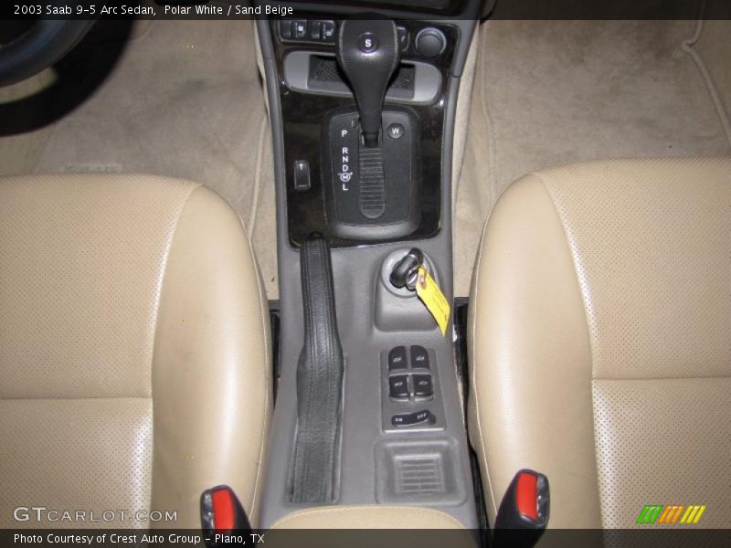 Polar White / Sand Beige 2003 Saab 9-5 Arc Sedan