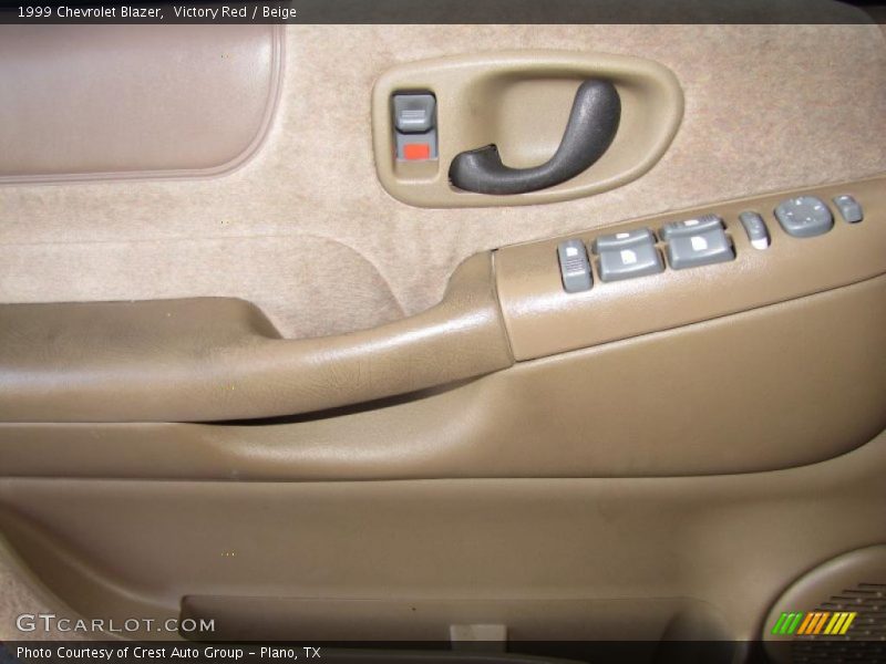 Victory Red / Beige 1999 Chevrolet Blazer