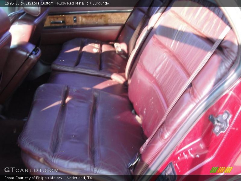  1995 LeSabre Custom Burgundy Interior