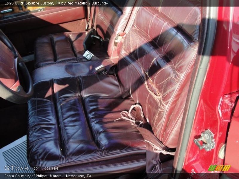  1995 LeSabre Custom Burgundy Interior