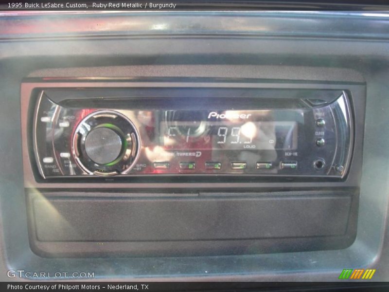 Ruby Red Metallic / Burgundy 1995 Buick LeSabre Custom