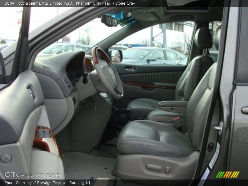 Phantom Gray Pearl / Stone Gray 2004 Toyota Sienna XLE Limited AWD